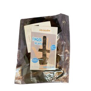NEW Abaadlw Trigger Finger Splint 2 Pcs Size M Adjustable Index Finger Splint